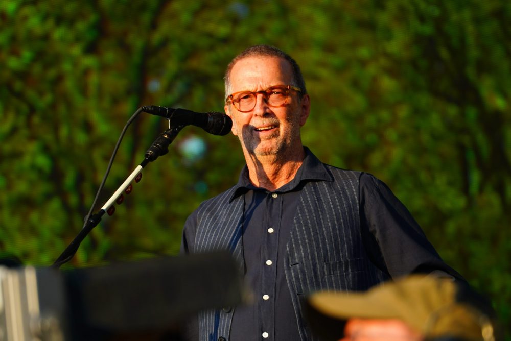 Eric Clapton performs live on the Great Oak stage at the 2018 British Summer Time Festival in Hyde Park in London.