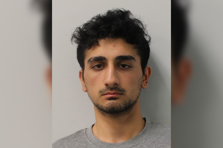 Danyal Hussein is shown in this mugshot photo following his arrest.
