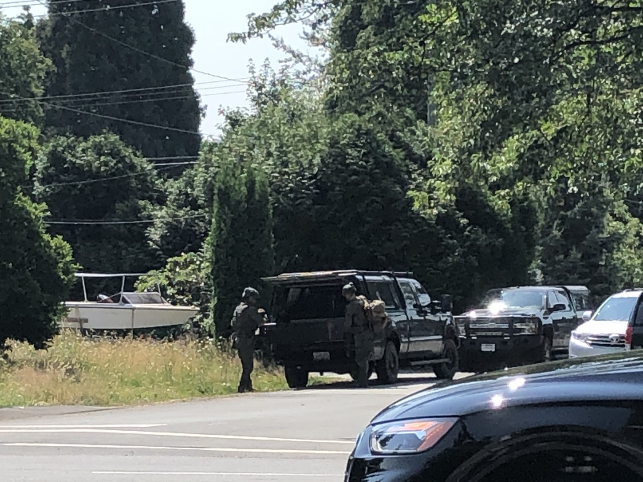 Large Police Presence In Maple Ridge After Firearms Report Globalnews Ca   Ert Maple Ridge 