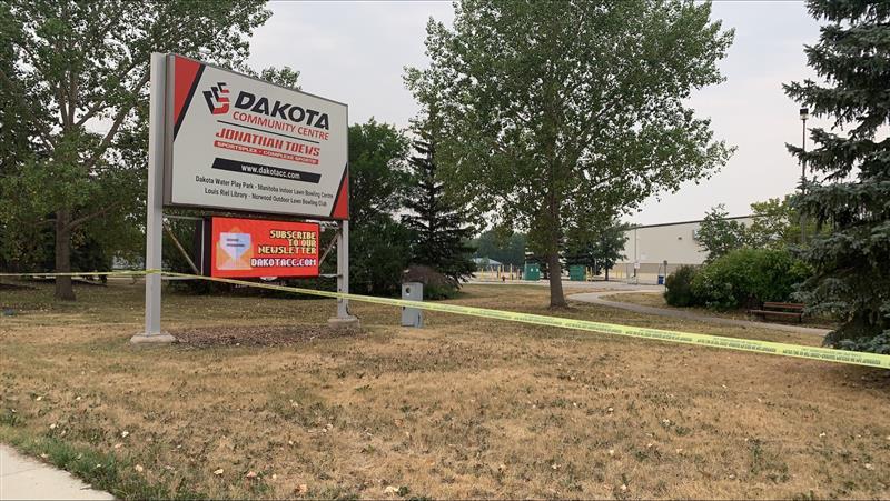 Winnipeg police say one person was taken to hospital in unstable codition following an assault near the Dakota Community Centre early Friday.