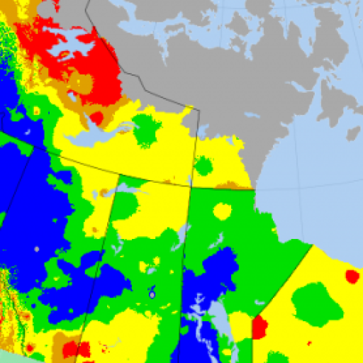 Country-wide Fire Danger levels as of July 21, 2021
