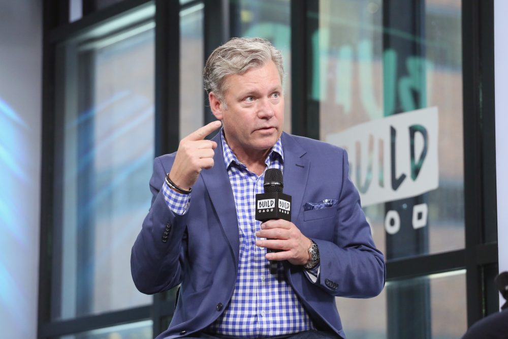 Television host Chris Hansen visits Build to discuss "Crime Watch Daily" at Build Studio on May 9, 2017 in New York City. 