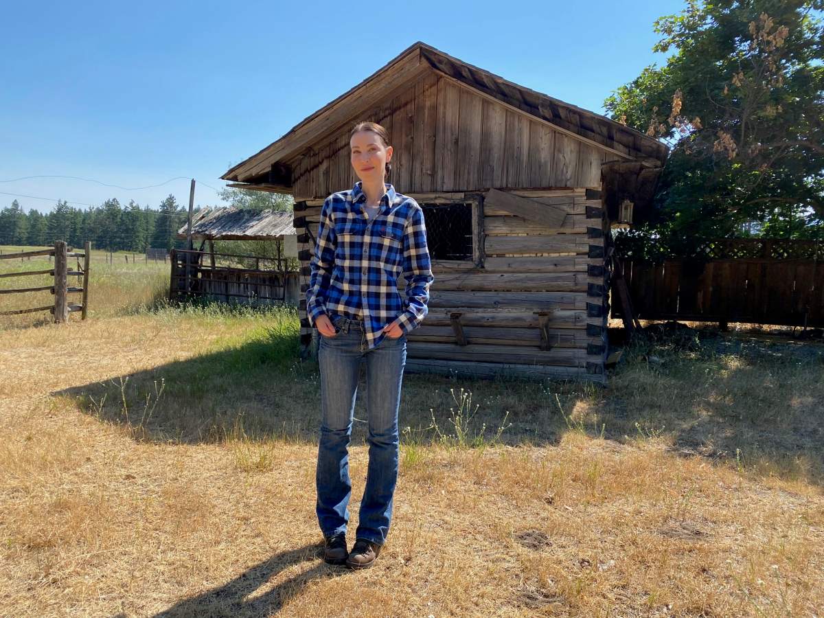 Kerry K. Taylor lives on a farm near Vernon, B.C. under the threat of evacuation as wildfires continue to ravage the province.