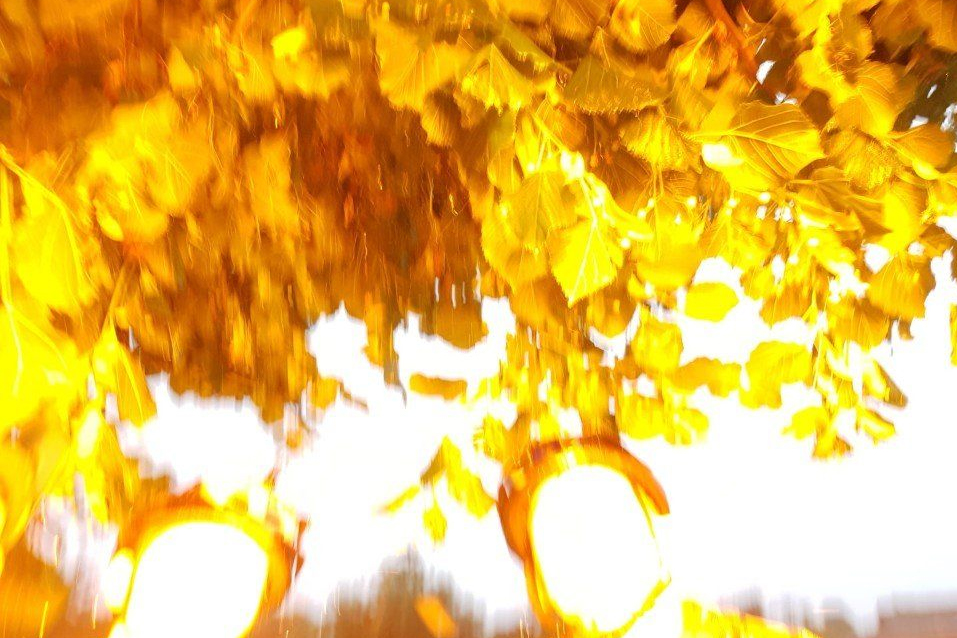 The Jobson siblings take a selfie during a lightning strike in London on July 12, 2021.