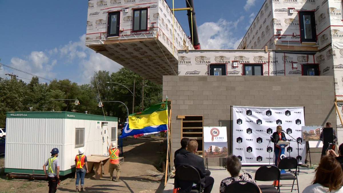 An affordable housing project in Saskatoon is one step closer to seeing Métis elders move into their new homes this fall.
