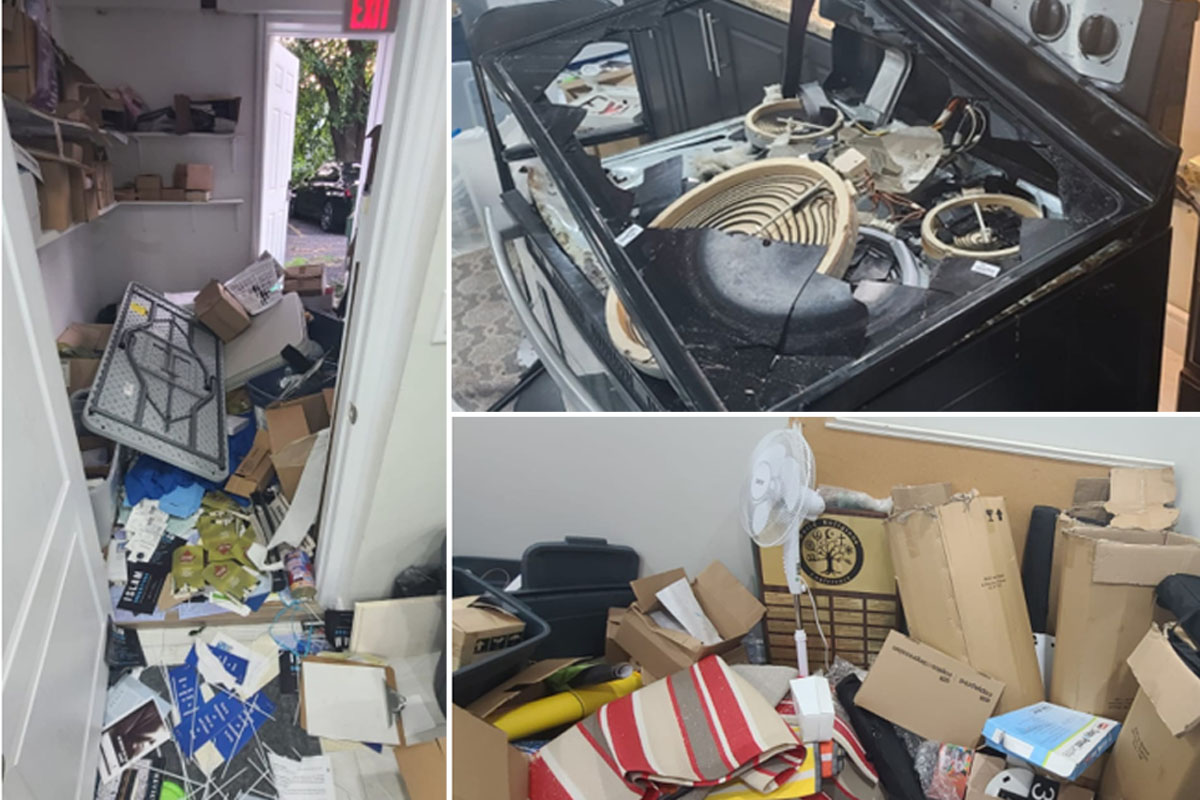 Thousands of dollars in damage was done when a Cambridge mosque was vandalized mid-day, according to Ahmadiyya Muslim Jama`at Canada.