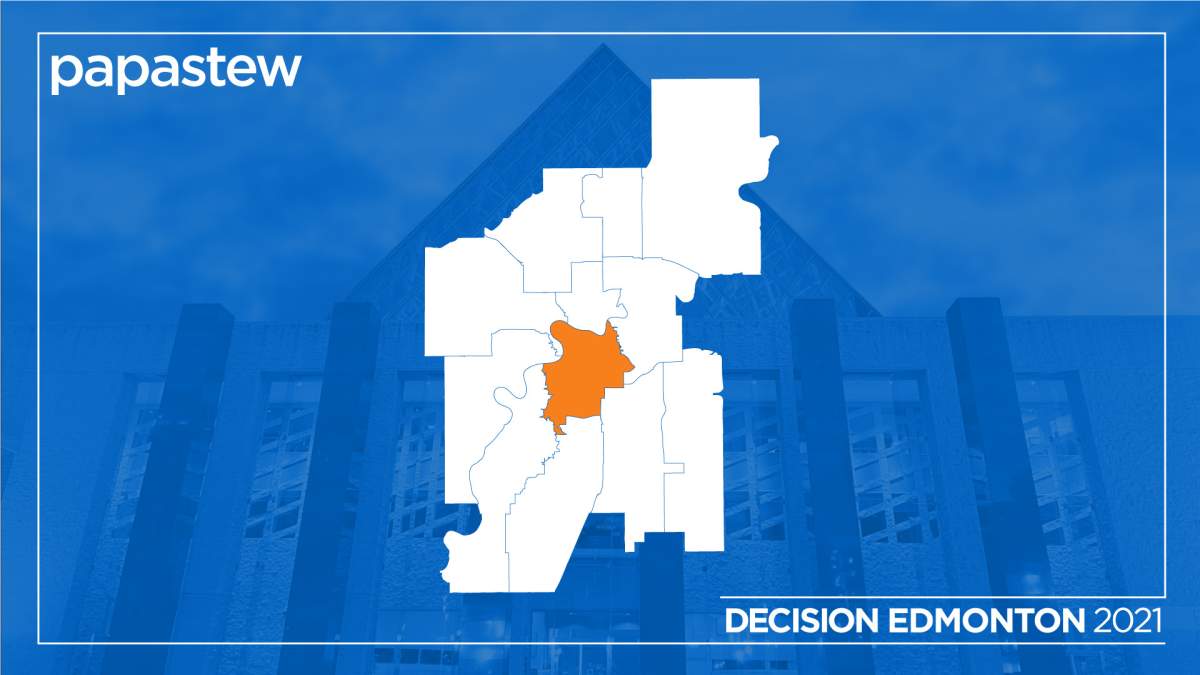 The municipal riding of papastew in Edmonton.