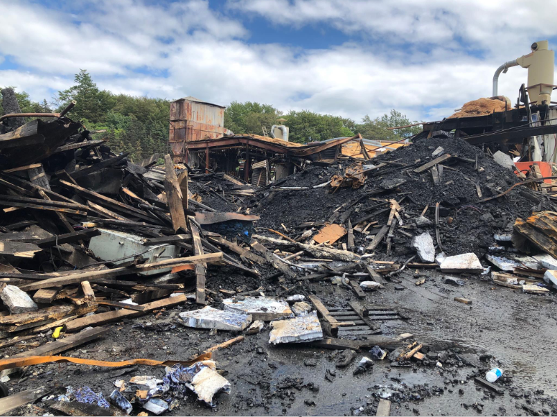 ‘Total devastation’: Massive fire at N.S. lumber plant hits area’s largest employer - image