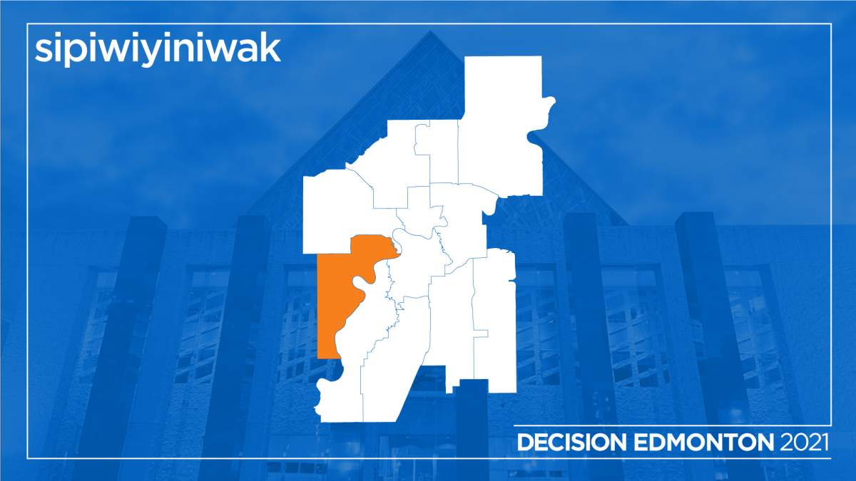 The municipal riding of sipiwiyiniwak in Edmonton.