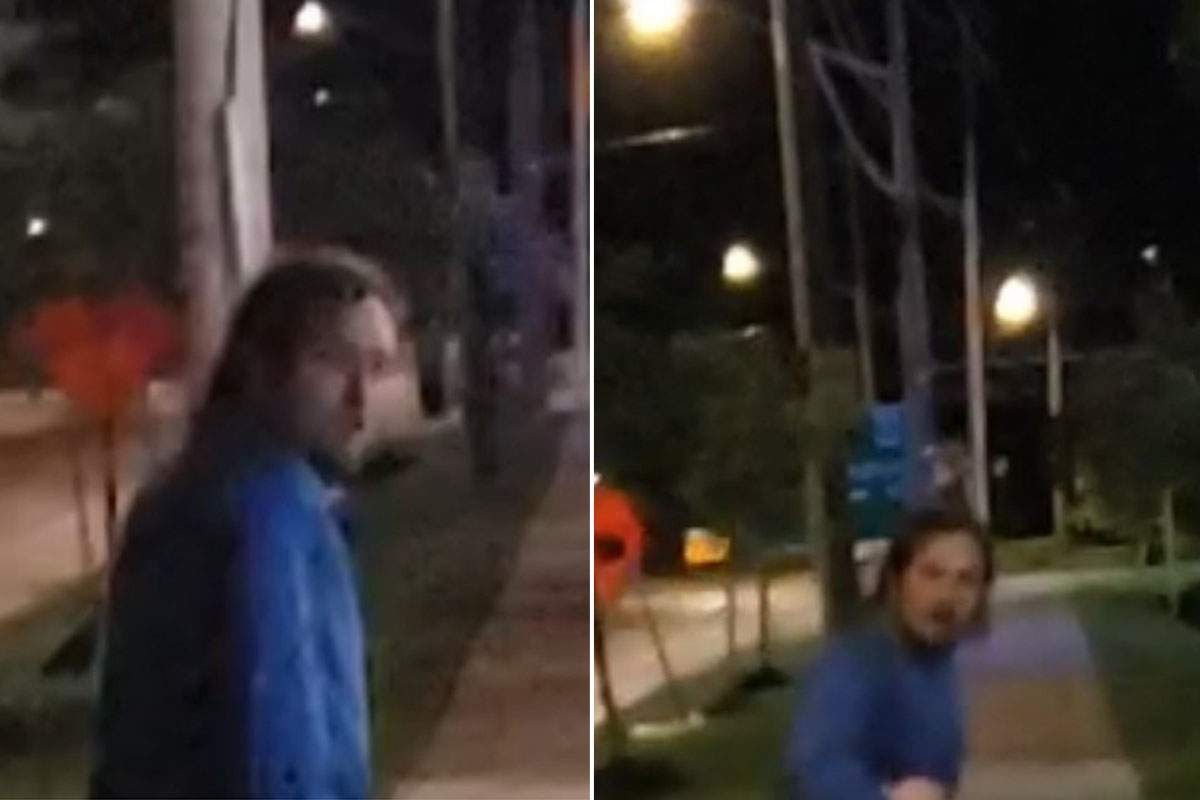 Waterloo Regional Police are looking to identify the man in these photos.