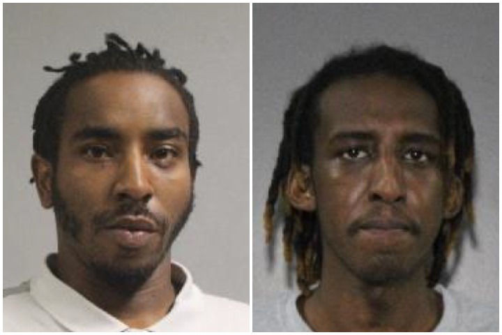 Elkan Vyizigiro (left) and Meaz Nour-Eldin (right) have been charged with trafficking a person under the age of 18.
