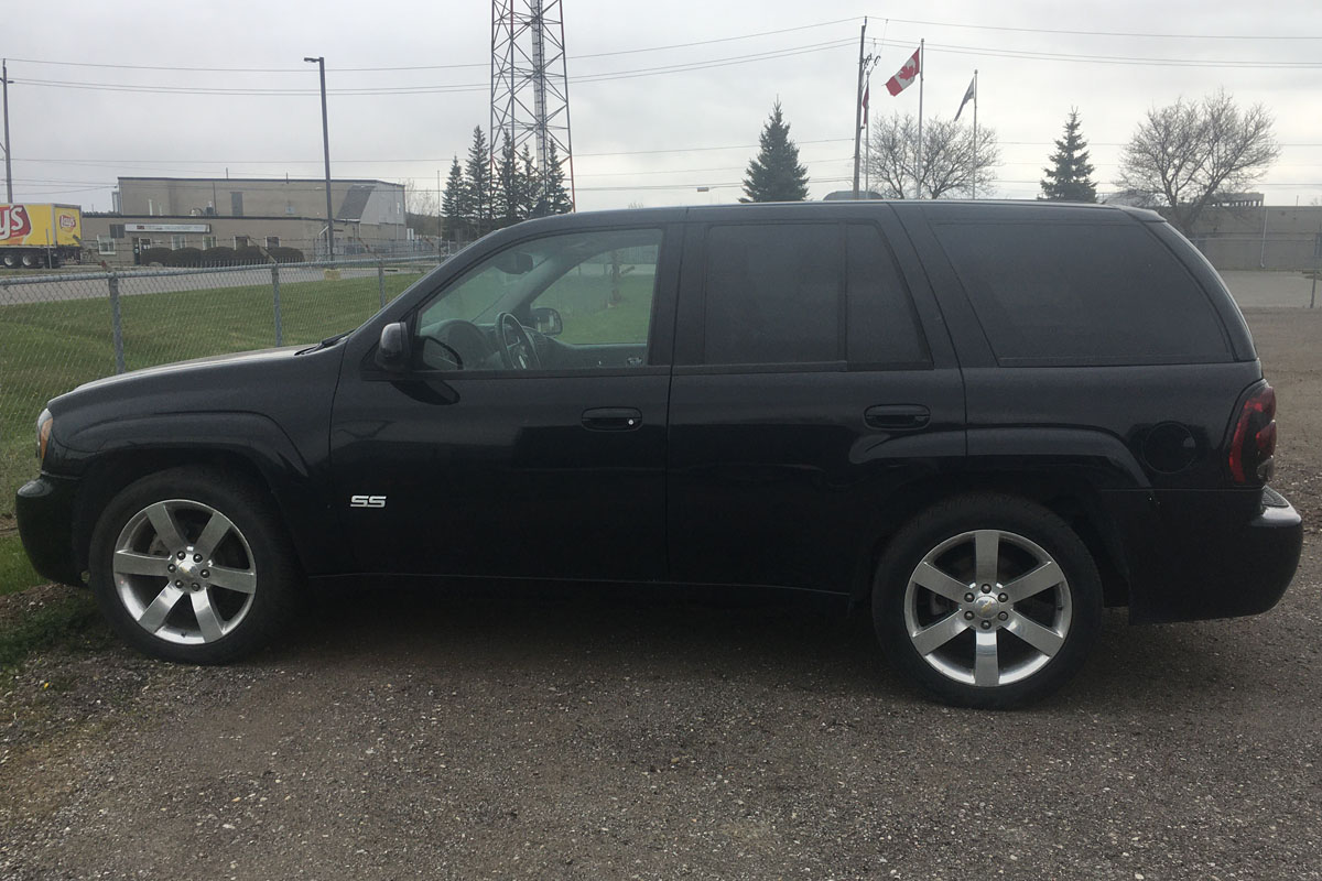 Waterloo Regional Police are on the hunt for this stolen 2007 Chevrolet Trailblazer. 
