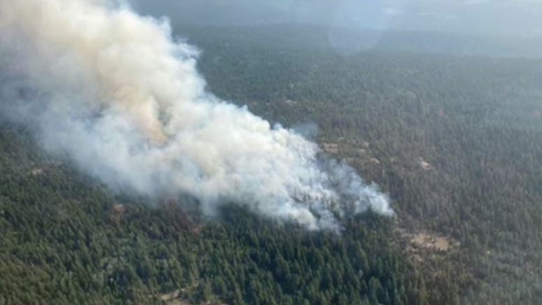 Evacuation alerts have been issued due to the Tremont Creek fire.