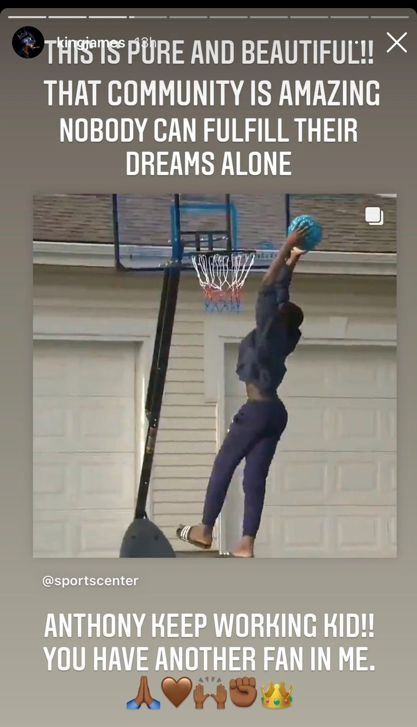 Uplifting Edmonton basketball story grabs attention of LeBron James - image