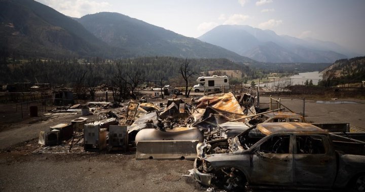 Lytton, B.C. to receive $8.3 million to help rebuild after catastrophic wildfire