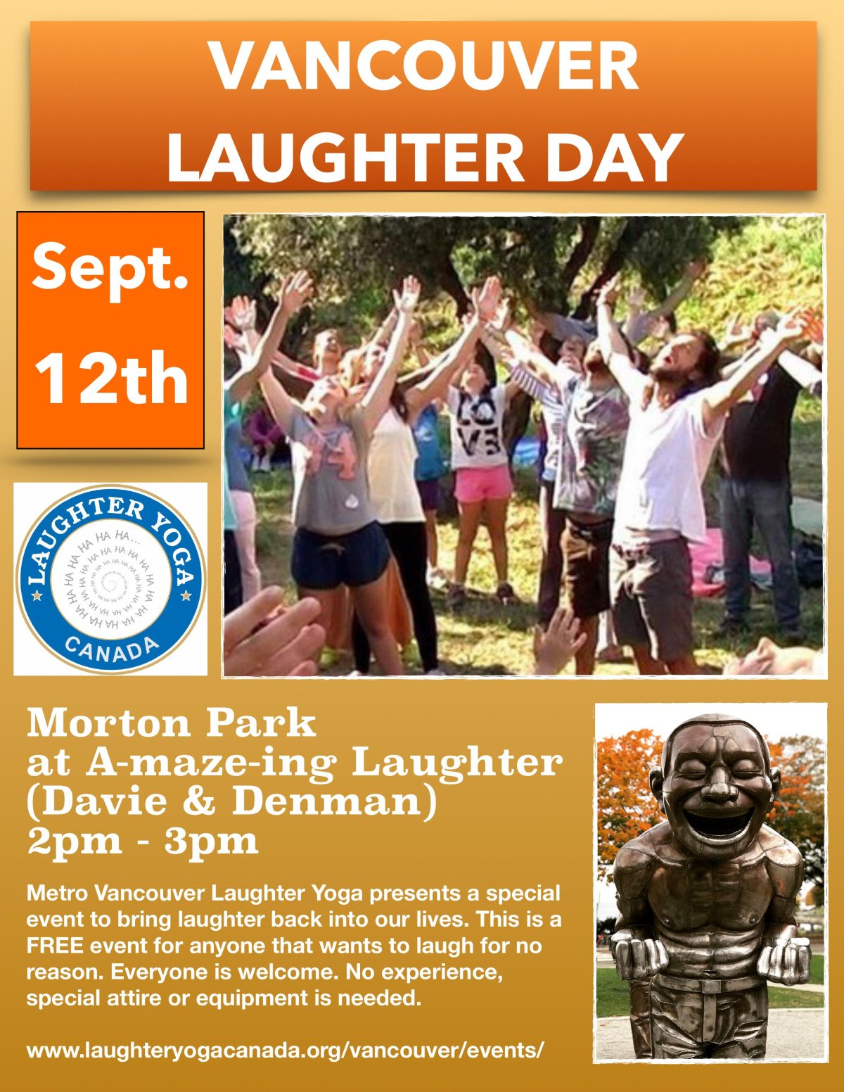 Vancouver Laughter Day - image