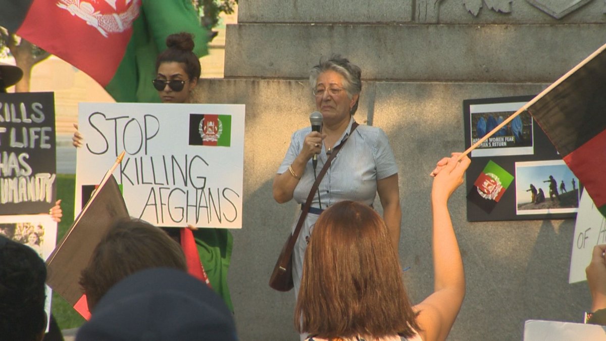 Afghan-Montrealers denounce Taliban regime. Friday August 20th, 2021.