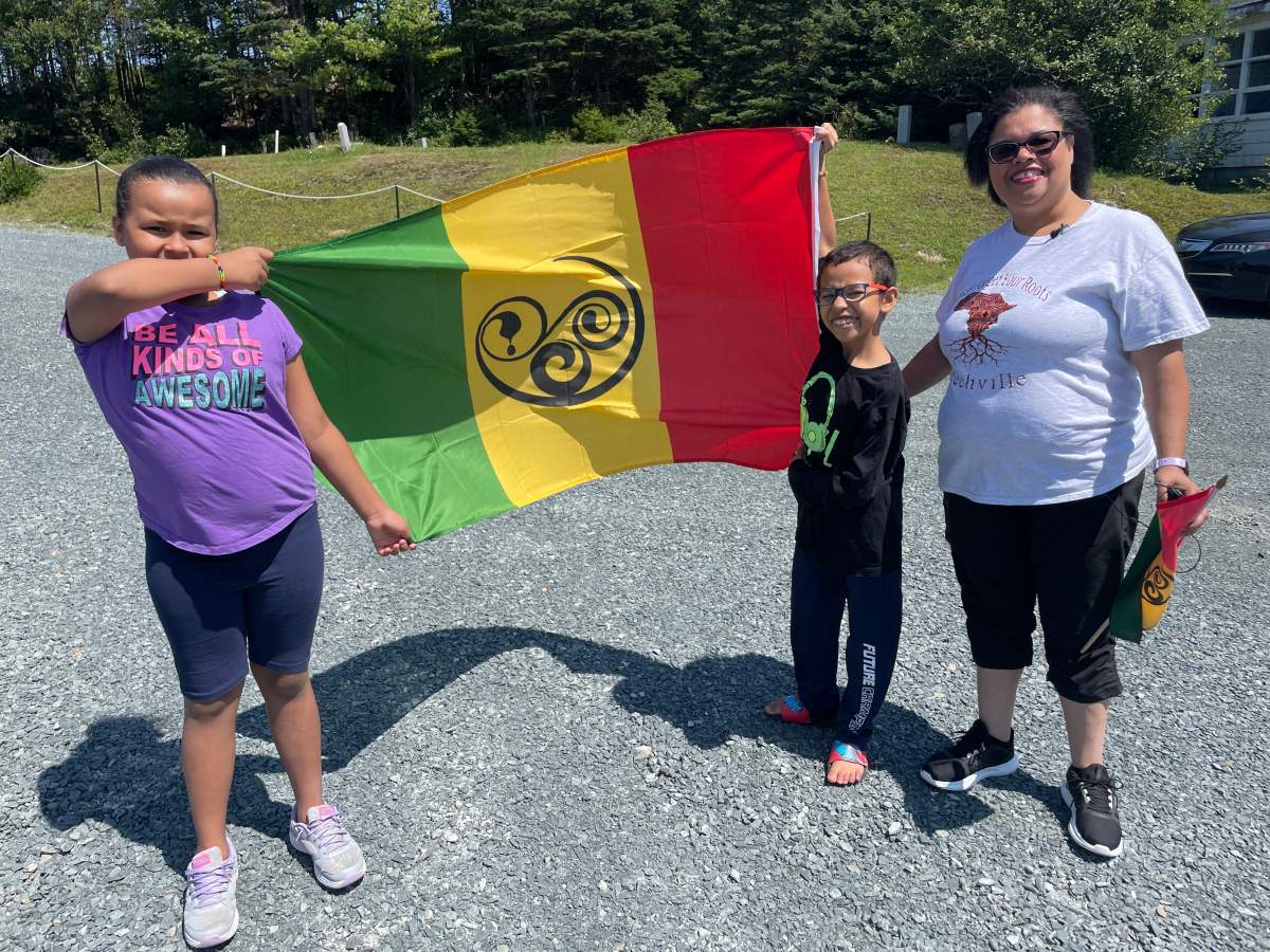 African Nova Scotian flag