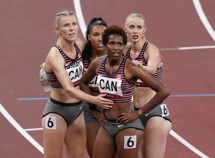 BROWN, CANADA FINISH 4TH IN OLYMPIC 4X400 RELAY - University of Toronto  Athletics