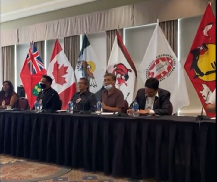 First Nation press conference