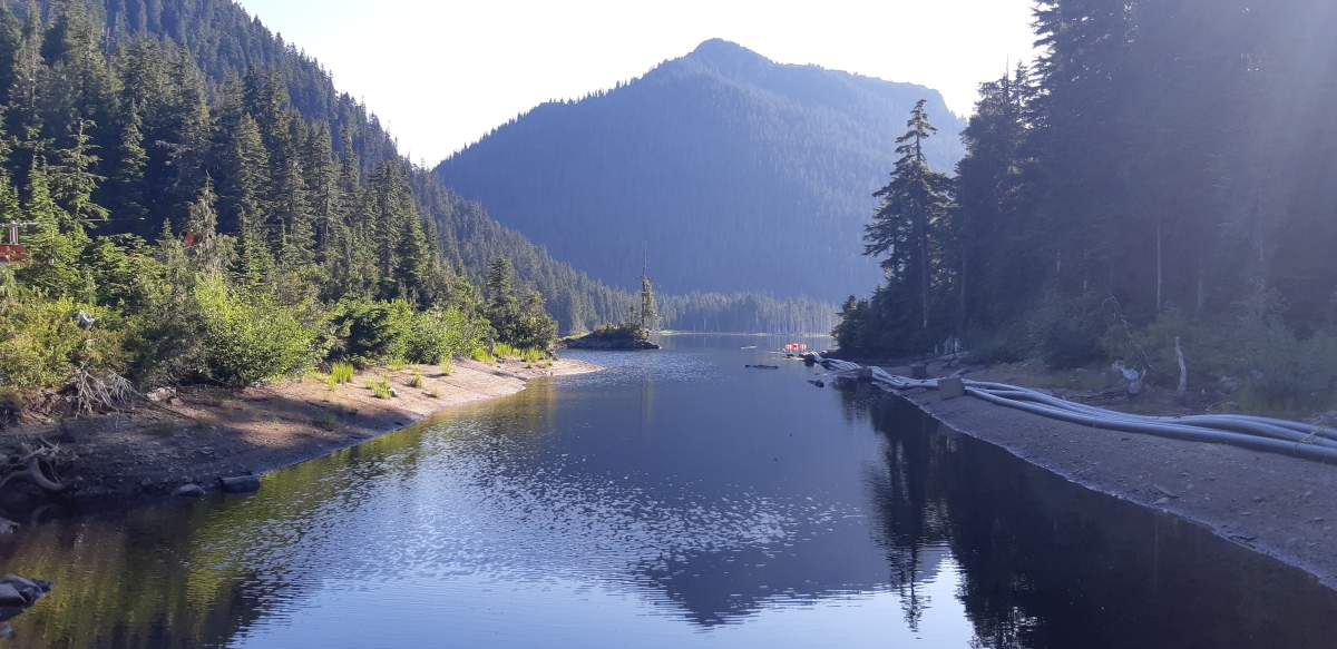 Chapman Lake on July 28.