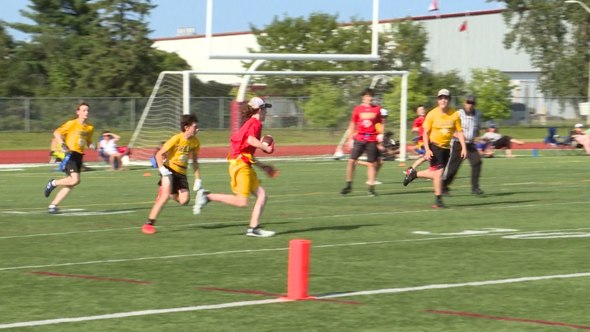 High school flag football: Kingston girls lose first game of busy
