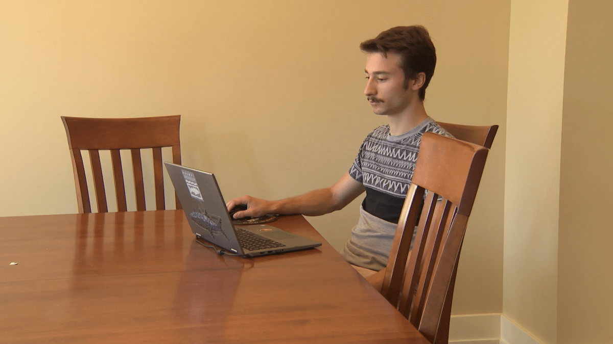 University of Calgary student Justin Gotta spent four months looking for a job and is worried about what Canada’s “ballooning” debt will mean for his future prospects.