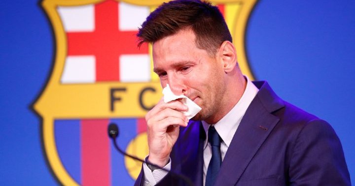 ‘El momento más duro de mi carrera’: Messi se despide del Barcelona con lágrimas en los ojos