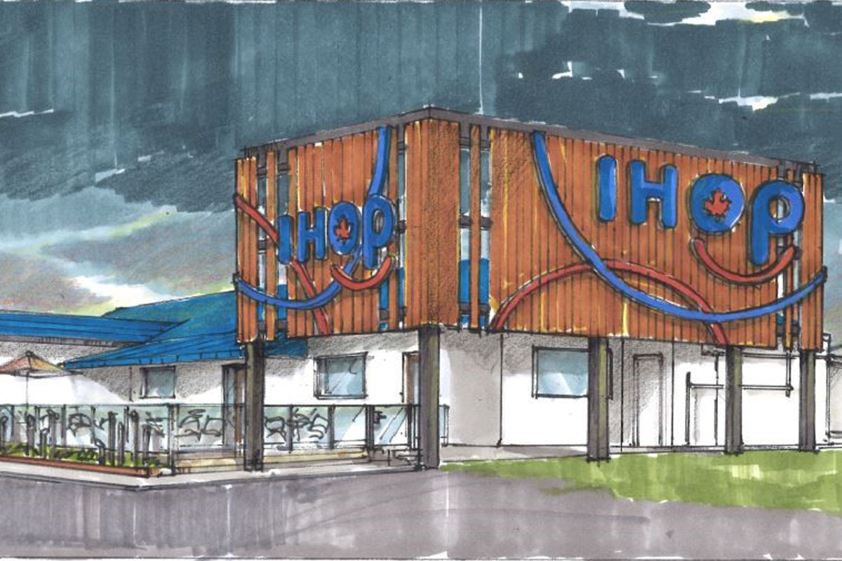 The new IHOP is slated to open in Belleville next February.