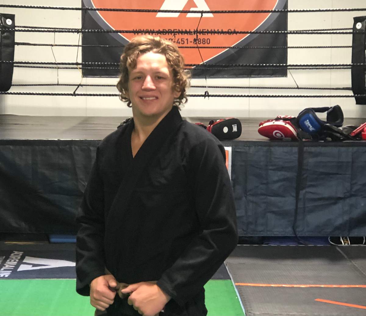 Former professional fighter Chris Horodecki continues the legacy of his former coach at Shawn Tompkins.