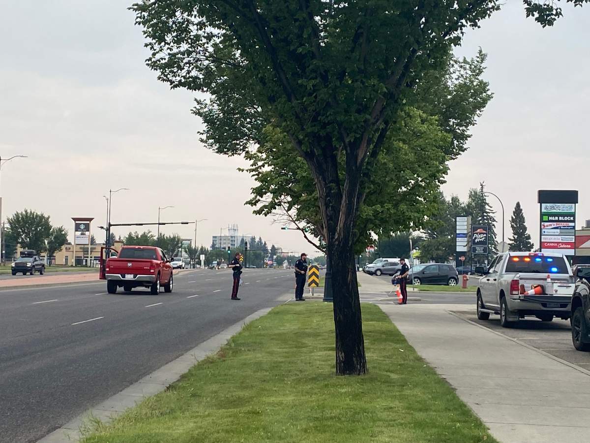 Emergency crews responded to a pedestrian crash on Monday, Aug. 2, 2021.