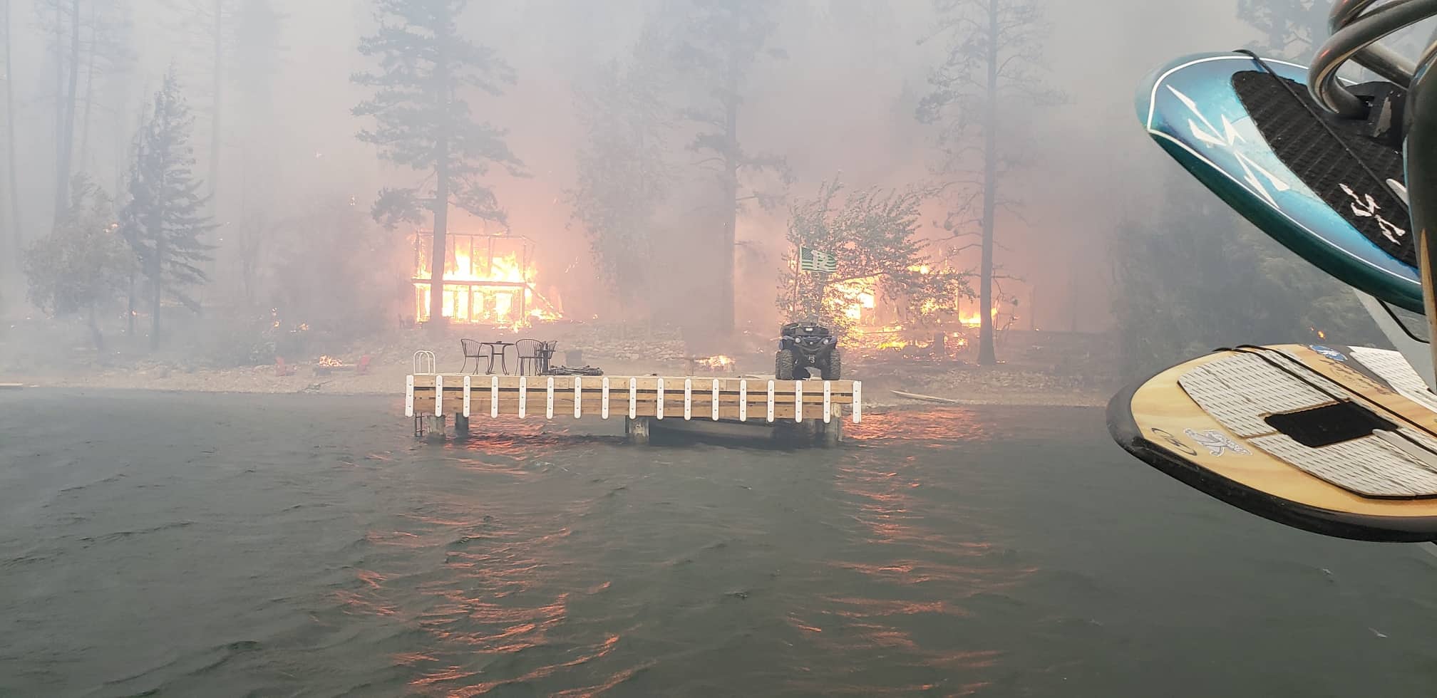 Жителите живеещи в квартал Килини Бийч на North Westside Road