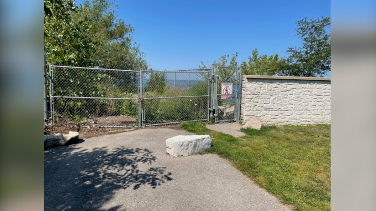 Residents living near Lake Vista Park in Stoney Creek learned that a small nearby beach was not for public use when the city locked a gate and put up warning signs in July.