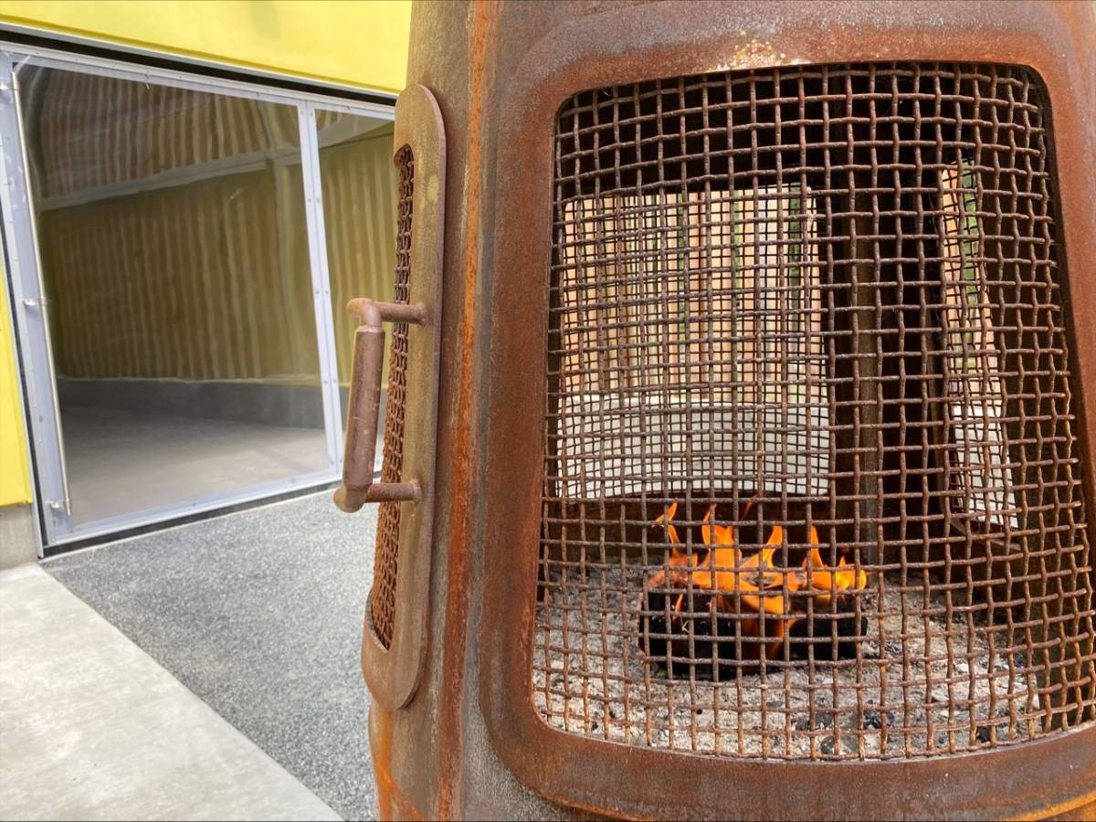 New pavilion at Crescent Drive Park.