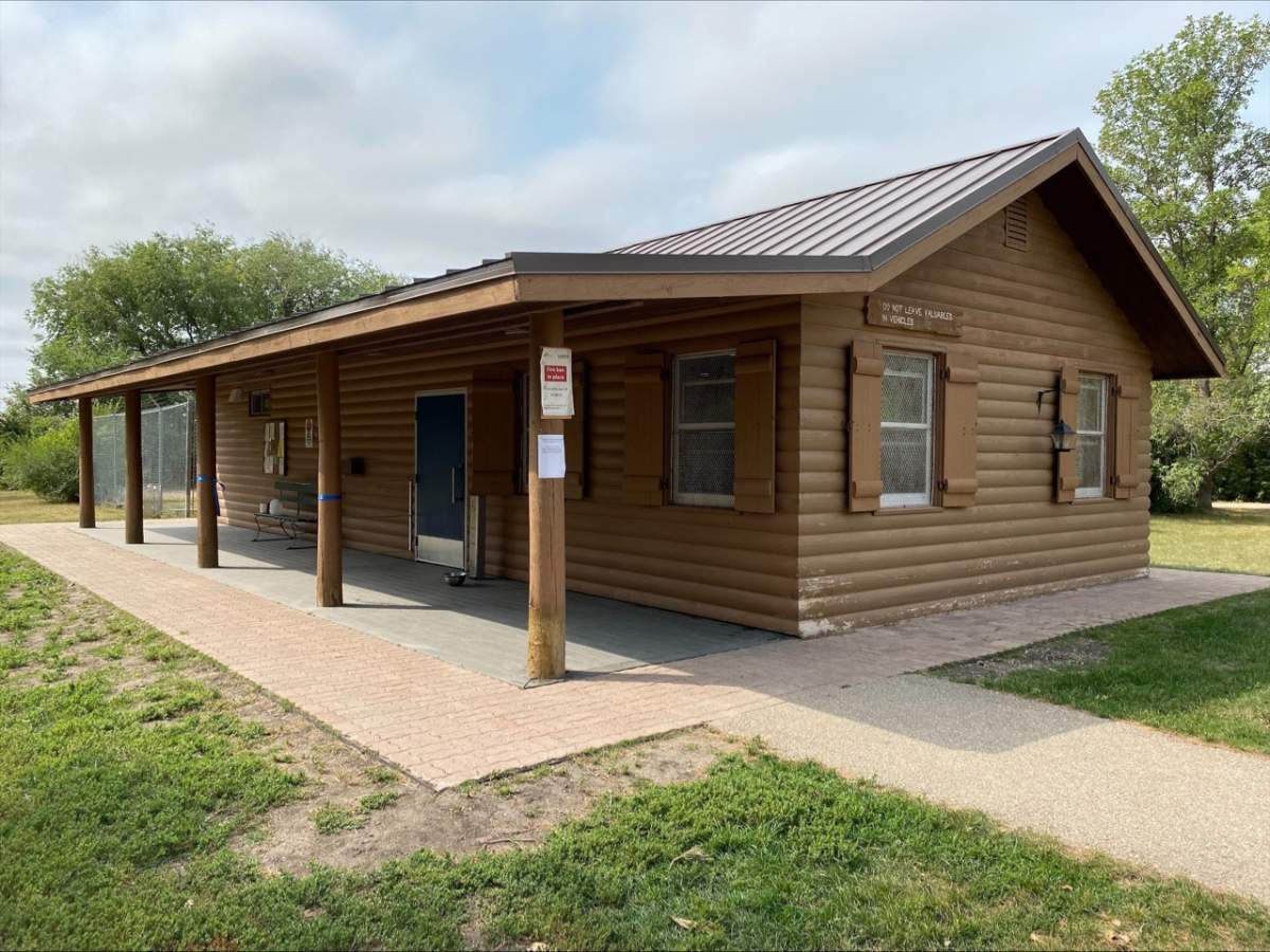 new modernized shelter and washroom facility at Little Mountain Park.