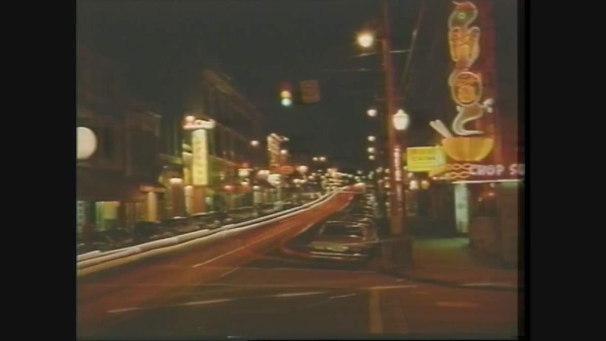 The iconic Ho Ho Restaurant anchoring Chinatown’s neon strip