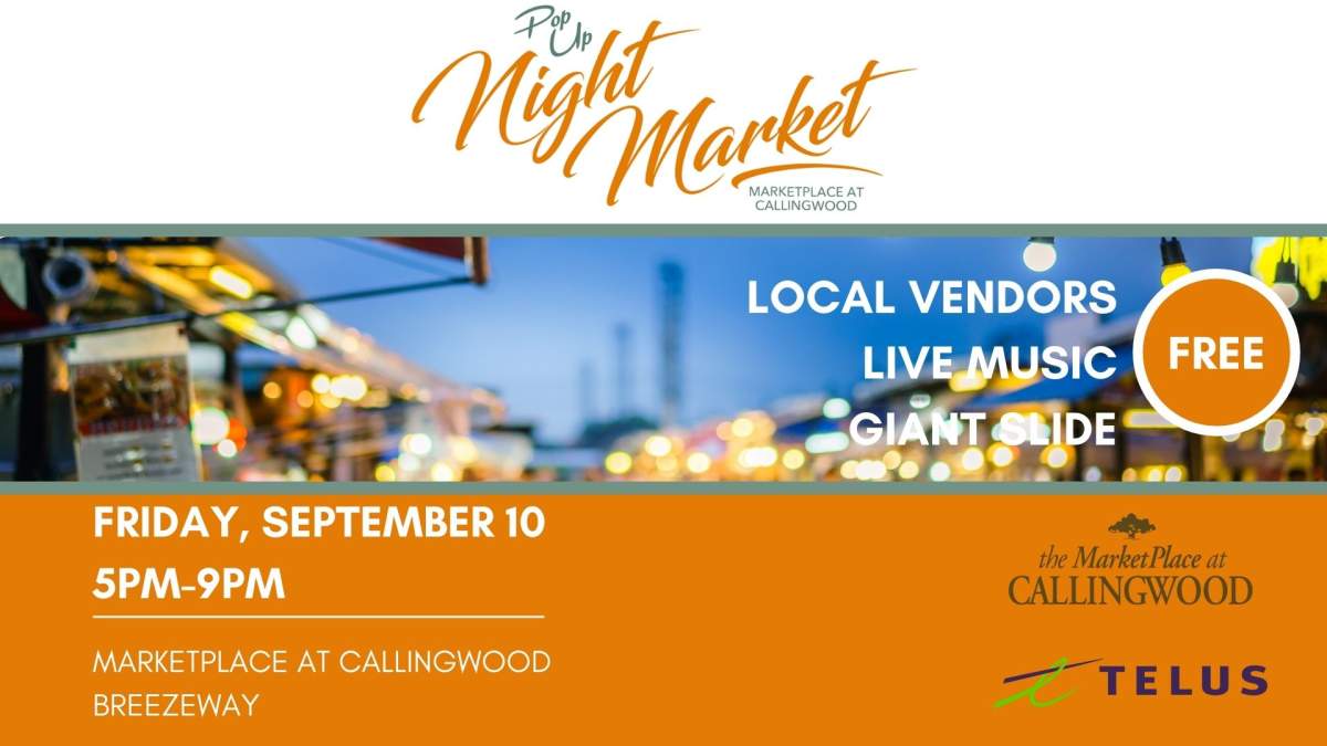 Pop-Up Night Market at the Marketplace at Callingwood - image