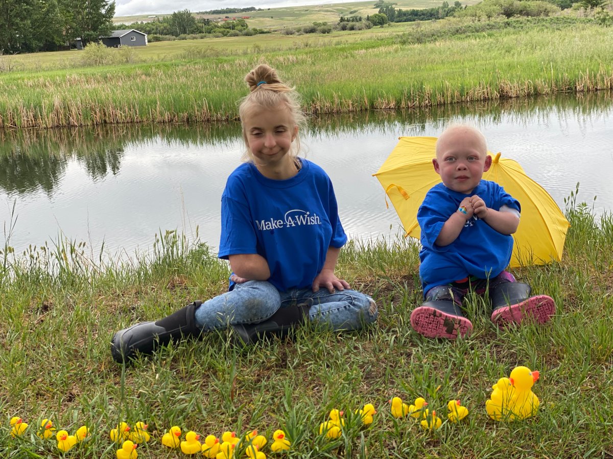 Thanks to two Make-A-Wish kids in Saskatchewan, a duck derby will be held on Sept. 6 to raise money to grant future wishes.