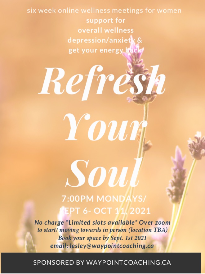 “Refresh Your Soul” - image