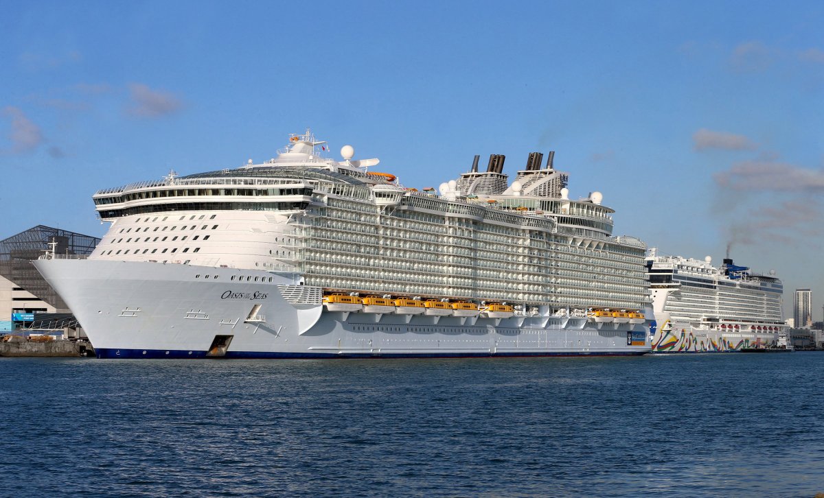 Royal Caribbean's Oasis of the Seas in Miami.