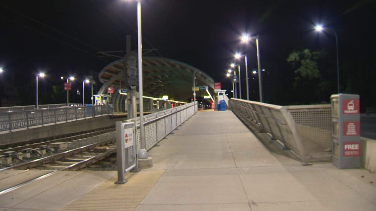 One person is critically injured after being hit by a Ctrain August 8, 2021.