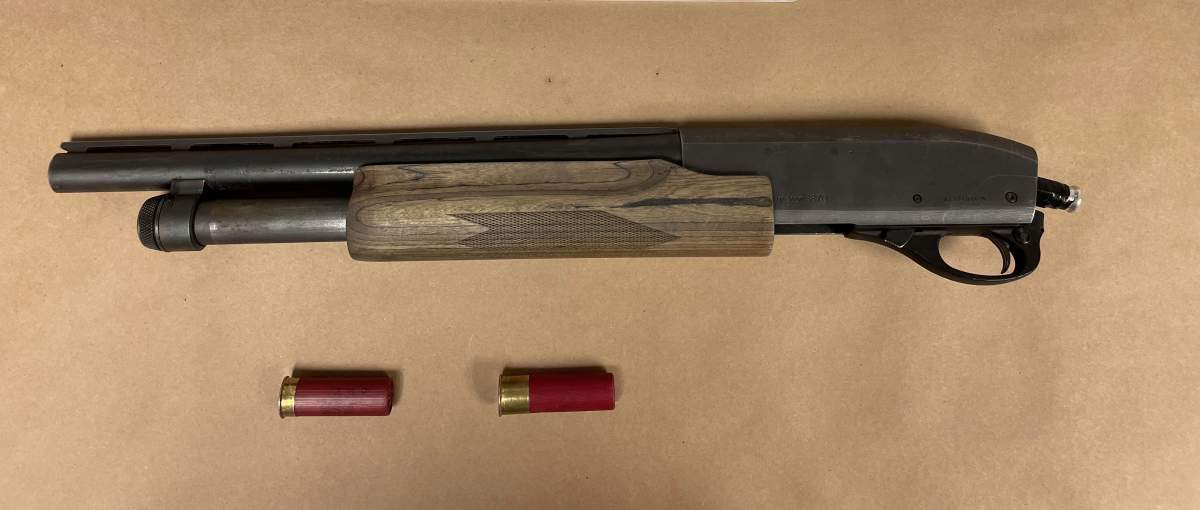 Winnipeg police say two people are facing charges and a firearm is off the streets following a chase Saturday afternoon.