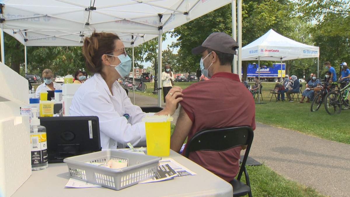 The Vaccivan is a travelling vaccination clinic where you can get your first or second shot of the COVID-19 vaccine without an appointment.