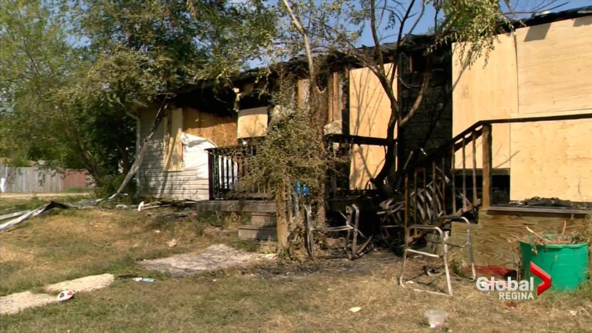 Regina Fire responded to a duplex fire early Sunday morning. 