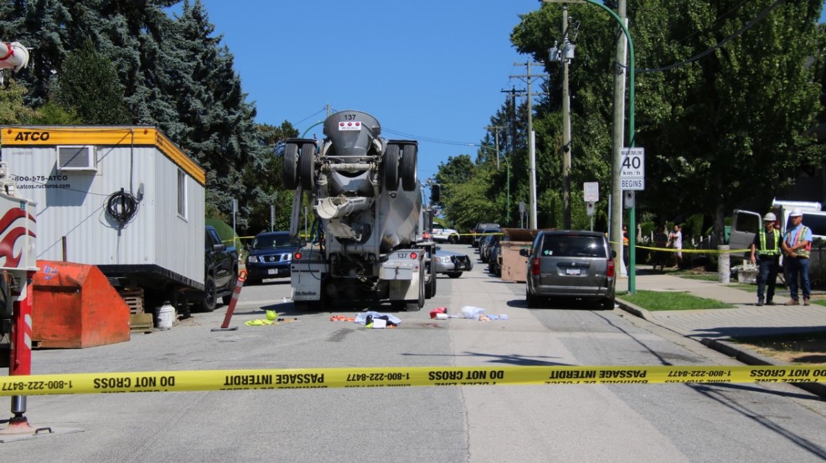 Workplace accident Burnaby