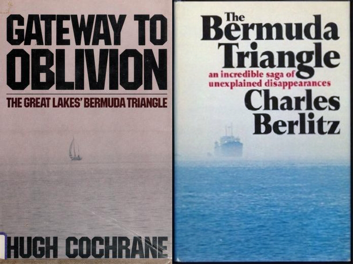 Cover comparison between Cochrane and Berlitz's books