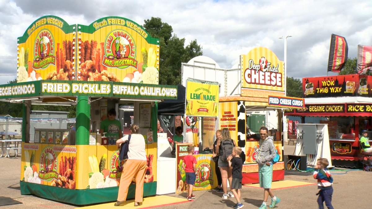 Customers have been checking out the fair food since the Saskatoon Ex came back to town this year.