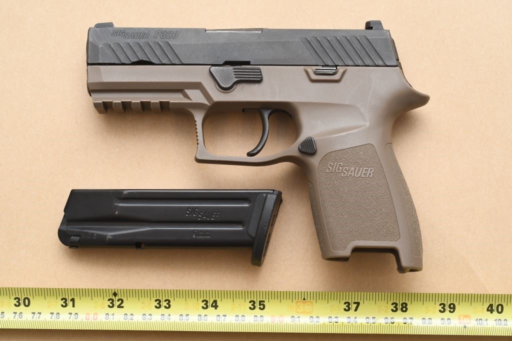 A weapon seized by Winnipeg police.