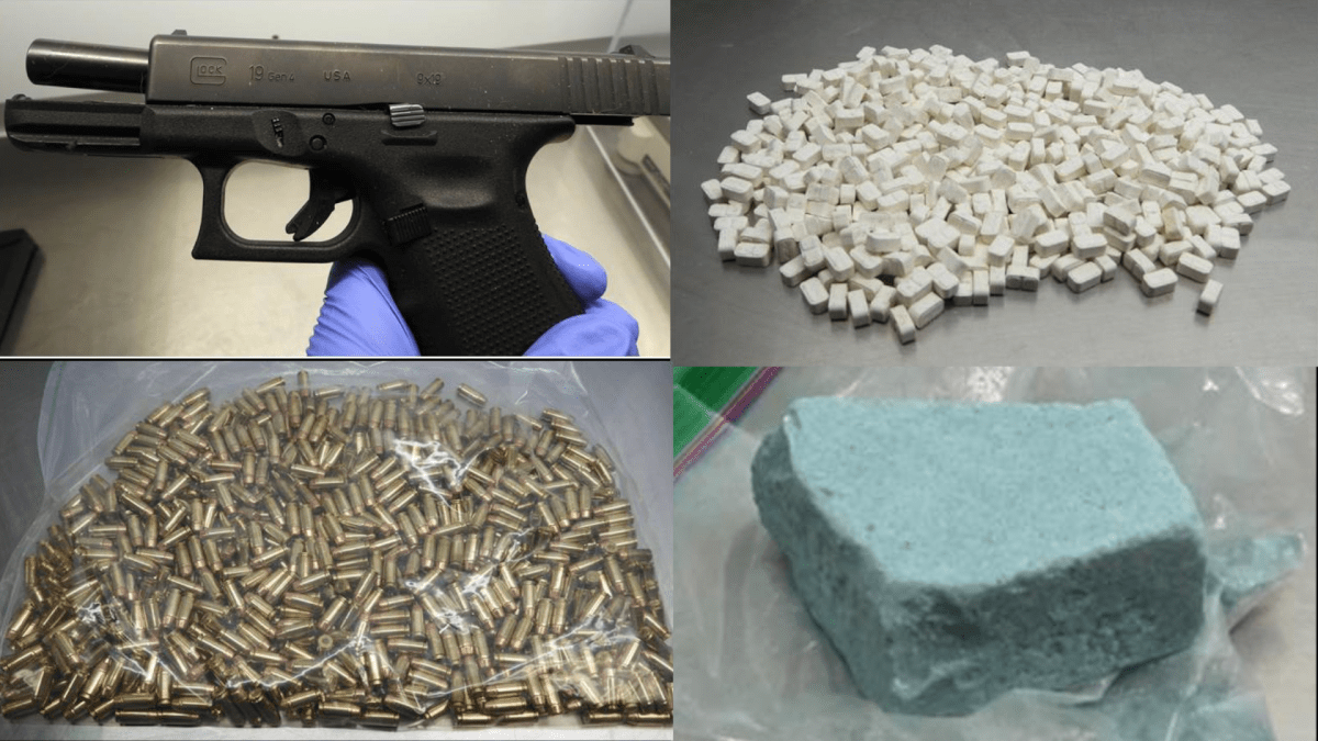 Police say 12 people are facing a combined 44 charges in an ongoing joint services investigation tied to  illicit street drugs and firearms in Southern Ontario. 