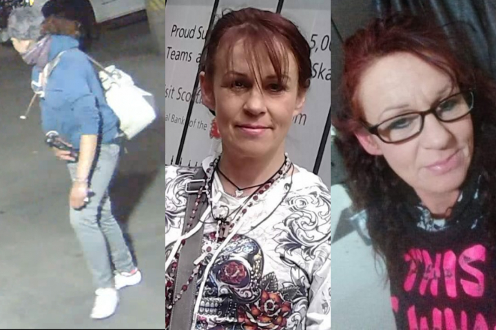 Lisa MacEachern is seen in a number of handout photos from Calgary police. 